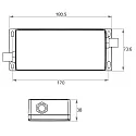 Rutec Projekt Dimmer DALI IP67 DALI / 240W(12V) / 480W(24V) / MULTI COLOUR 4 canaux, programmable, bleu
