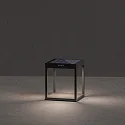 SIGOR battery solar lamp RADIA GROUND with sensor IP65, graphite grey