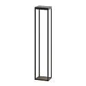 Lampe solaire à accu RADIA MEGA avec capteur IP65, gris graphite