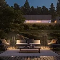 SIGOR Lampe solaire à accu RADIA MEGA avec capteur IP65, gris graphite
