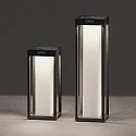 SIGOR Lampe solaire à accu RADIA MOON MAXI avec capteur IP65, gris graphite