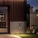 SIGOR battery solar lamp PLANET B  with sensor IP65, graphite grey