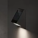 SIGOR Lampe solaire à accu ECOSTEP WALL avec capteur IP65, gris graphite