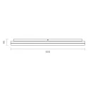 SIGOR Luminaire de surface CIRCEL IP20, blanche gradable