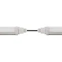 SIGOR Luminaire pour locaux humides TRICOLOUR IP65, blanche 