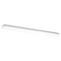 Luminaire de plafond PLANK IP54, argent gradable