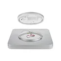 SIGOR Luminaire de surface SQUARE 40 IP54, argent 