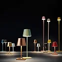 Lampe de table à accu NUINDIE rond, CCT Switch IP54