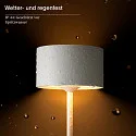 SIGOR Lampe de table à accu VELUNA haut / bas, CCT Switch, lot de 1, avec variateur tactile IP44, blanc neige gradable
