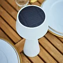 SIGOR battery table lamp SOLINO IP44, snow white dimmable