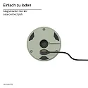 SIGOR Lampe de table à accu NUDROP MINI CCT Switch, avec variateur tactile IP54, vert sauge gradable