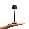 Lampe de table à accu NUINDIE POCKET USB-C rond, CCT Switch, avec variateur tactile IP54
