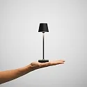 Lampe de table à accu NUINDIE POCKET USB-C rond, CCT Switch, avec variateur tactile IP54