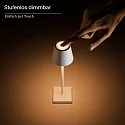 Lampe de table à accu NUINDIE POCKET USB-C rond, CCT Switch, avec variateur tactile IP54