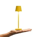 SIGOR Lampe de table à accu NUINDIE POCKET USB-C haut / bas, avec connexion USB, CCT Switch, avec variateur tactile IP54