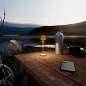 SIGOR Lampe de table à accu NUINDIE POCKET USB-C haut / bas, avec connexion USB, CCT Switch, avec variateur tactile IP54
