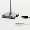 SIGOR Lampe de table à accu NUINDIE POCKET USB-C haut / bas, avec connexion USB, CCT Switch, avec variateur tactile IP54