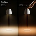 SIGOR battery table lamp NUINDIE TANGO with USB connection, CCT Switch, with touch dimmer, magnetic mounting IP20