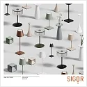 SIGOR battery table lamp NUINDIE TANGO with USB connection, CCT Switch, with touch dimmer, magnetic mounting IP20