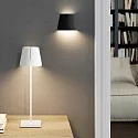 SIGOR battery table lamp NUINDIE TANGO with USB connection, CCT Switch, with touch dimmer, magnetic mounting IP20, snow white dimmable