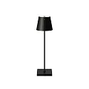 Lampe de table à accu NUINDIE TANGO IP20, gris graphite gradable