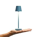SIGOR Lampe de table à accu NUINDIE POCKET USB-C haut / bas, avec connexion USB, CCT Switch, avec variateur tactile IP54