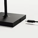 Pied de lampe NUINDIE, noir nuit