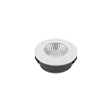 recessed luminaire DILED 60 flat, rigid, Dim-To-Warm IP30, white dimmable 5W 300lm 2100-2700K 36° 36° CRI 95