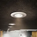recessed luminaire DILED 68 swivelling IP20, white dimmable 10W 640lm 3000K 36° 36° CRI 95