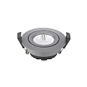 Lumière encastrée DILED 68 pivotant IP20, anthrazit gradable 6W 380lm 3000K 36° 36° CRI 95