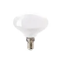 LED Filament light bulb ELDEA®, 230V, Ø 7.2cm / L 7.8cm, E14, 4W 2700K 320lm 330°, dimmable, opal