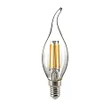 Bougie filament illuminant windblast FILAMENT C35 dimmable E14 4,5W 470lm 2700K 330° CRI 80 gradable