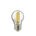 Ampoule à filament forme de gouttes FILAMENT P45 dimmable E27 4,5W 470lm 2700K 330° CRI 80 gradable