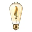 Ampoule Edison forme d'ampoule FILAMENT Edison dimmable E27 7W 720lm 2500K 330° CRI 80 gradable