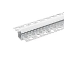 Profil d'installation RECESSED 10 avec couverture, affleurant aluminium