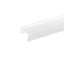 Cover for Alu mounting track 15, high, length 100cm, opal