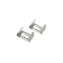 Support de montage FLAT 12 lot de 2 blanche