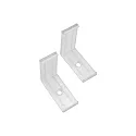 Support de montage CORNER 20 lot de 2 blanche