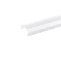 Cover for Alu mounting track 15, round, length 100cm, matt