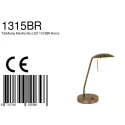 Mexlite Mexlite Table lamp ELOI, bronze