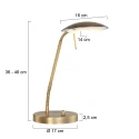 Mexlite Mexlite Table lamp ELOI, bronze