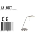 Mexlite Mexlite Table lamp ELOI, steel