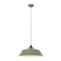 pendant luminaire NOVÉ half round E27 IP20, green dimmable