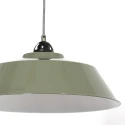 Mexlite pendant luminaire NOVÉ half round E27 IP20, green dimmable