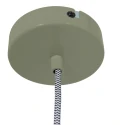 Mexlite pendant luminaire NOVÉ half round E27 IP20, green dimmable