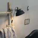 Mexlite Mexlite Wall luminaire NOVÉ, 1 flame, black