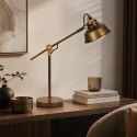 Mexlite table lamp NOVE 1 flame E27 IP20, bronze dimmable