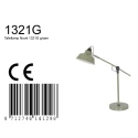 Mexlite table lamp NOVÉ rotatable, tiltable E27 IP20, green dimmable