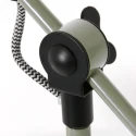 Mexlite table lamp NOVÉ rotatable, tiltable E27 IP20, green dimmable