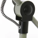 Mexlite table lamp NOVÉ rotatable, tiltable E27 IP20, green dimmable